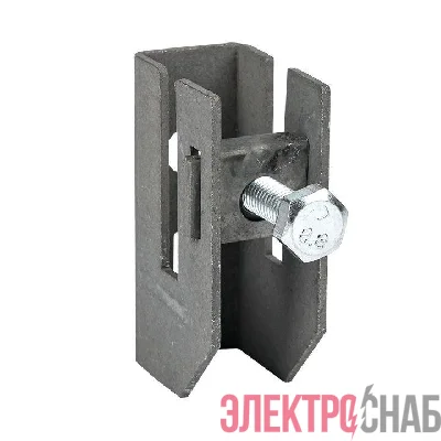 Держатель для полосы толщиной до 8мм с фикс. болтом HZ PROxima EKF lp-d2312