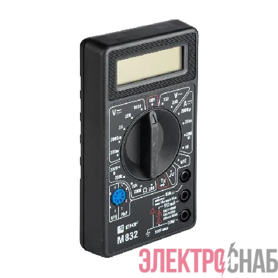 Мультиметр цифровой M832 Master EKF In-180701-bm832