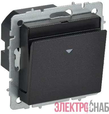 Выключатель карточный BRITE 30А ВС10-1-8-БрЧ механизм черн. IEK BR-V11-0-10-K02