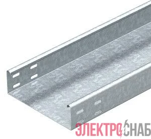Лоток листовой неперфорированный 400х60 L3000 сталь 0.9мм LKSU 640 FS RU OBO 6048950