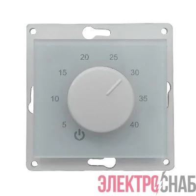 Термостат механический Th-HF-E-W 16А 3.6кВт для теплых полов датчик пола с возможн. установкой в рамку Legrand Etika бел. EXTHERM Th-HF-E-W