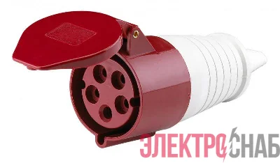 Розетка переносная 225 РП-102 32А 3P+PE+N 380В IP44 DEKraft 26015DEK