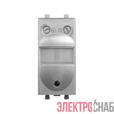 Датчик движения модульный 1мод. Avanti "Закаленная сталь" DKC 4404141