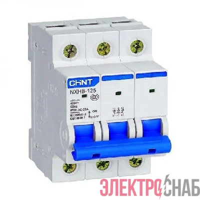 Выключатель нагрузки 3п 40А NXHB-125 (R) CHINT 193182
