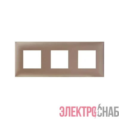 Рамка 3-м 6мод. Avanti "Кремовый жемчуг" DKC 4425906