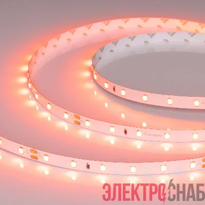Лента светодиодная RT-A60-8mm 24В Carrot 4.8Вт/м IP20 (уп.5м) Arlight 055375