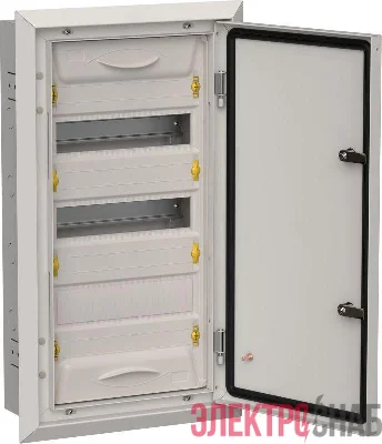 Корпус ЩРв-36 (1х36) TITAN 5 630х365х130 IP31 метал. сер. IEK TI5-50-V-036-31-7035
