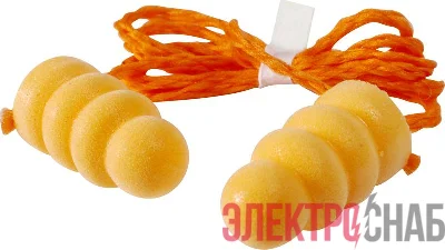 Вкладыш противошумный одноразовый на шнурке серия 1130 3М 7100100640
