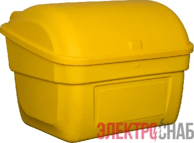 Контейнер для песка с крышкой, 220л. желтый КДП-220 КДП-220