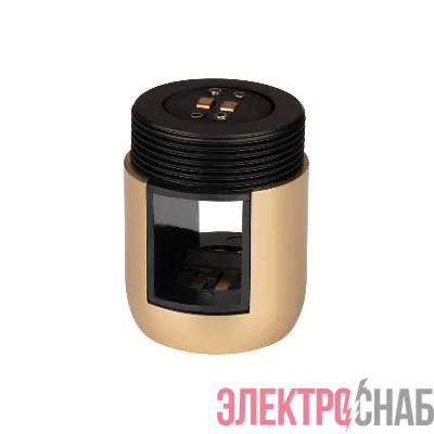 Держатель трека ART-APRIORI-HOLDER-CON-A-POWER (GD) IP20 металл Arlight 045092