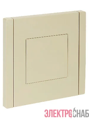 Заглушка с суппортом FORTE&PIANO FP441 ваниль IEK FP-PL10-K10