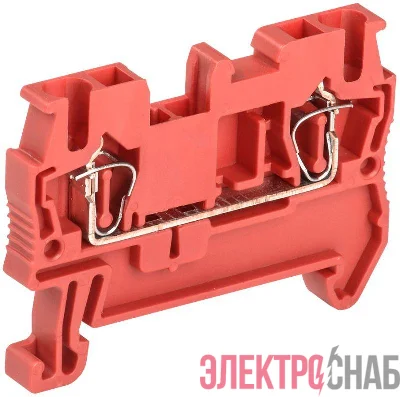 Клемма пружинная КПИ 2в-2.5 31А красн. IEK YZN11-002-K04