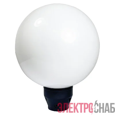 Светильник НТУ 06-60-01 "Шар" 250 Г 60Вт E27 IP55 опал ПММА /корпус черн. Элетех 1030480230