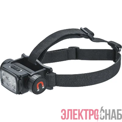 Фонарь налобный 93 880 NPT-H37-ACCU 1P50 5Вт+2XPE 3Вт li-ion 1.2А.ч сенсорный NAVIGATOR 93880