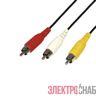 Шнур 3х3 RCA 7м REXANT 17-0206