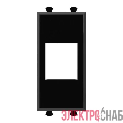 Адаптер без шторки для Keystone "Avanti" "Черный квадрат" DKC 4402211