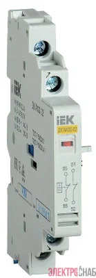 Контакт аварийный-доп. ДК/АК32-02 KARAT IEK DMS11D-FA02
