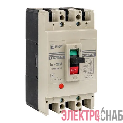 Выключатель автоматический 3п 63/25А 25кА ВА-99М PROxima EKF mccb99-63-25m