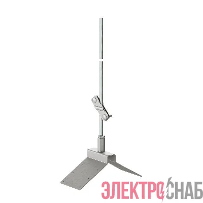 Молниеприемник коньковый с угловым зажимом 2000мм DKC NL6200