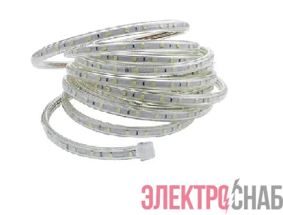 Лента светодиодная MVS-2835/60-IP68-220V 6500К W (без аксессуаров) бел. (уп.100м) JazzWay 5004252A