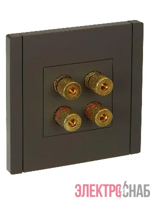 Аудиорозетка 4-м FORTE&PIANO FP339 сер. IEK FP-S40-K03