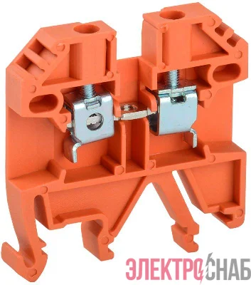 Клемма винтовая КВИ-2.5кв.мм оранж. IEK YZN30-002-K09