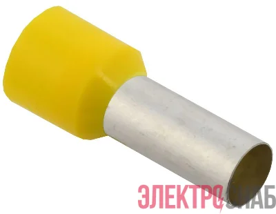 Наконечник НШВИ 25-18 желт. (уп.50шт) IEK UGN11-025-018-050