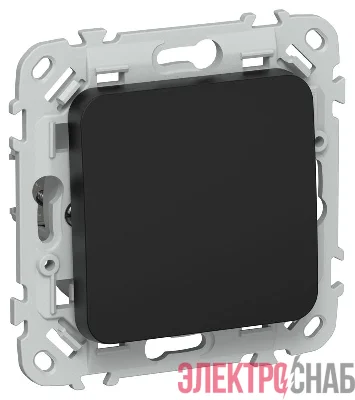 Выключатель 1-кл. СП FLITE ВС11-1-0-ФлЧ 10А механизм черн. IEK FI-V10-0-10-1-K02