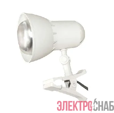 Светильник Надежда 1-мини (на клипсе) без лампы 40Вт ЛОН E27 бел. Трансвит 207