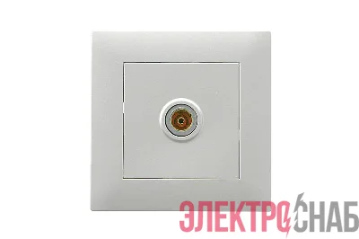 Розетка TV проходная Karea RIZZ STAR сер. Makel 88065007