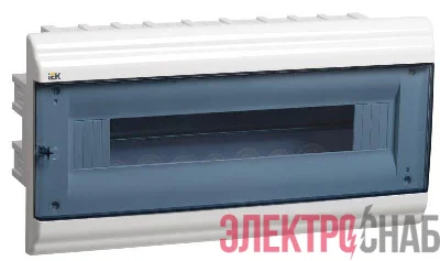 Бокс ЩРВ-П-18 мод. встраив. пластик IP41 PRIME IEK MKP82-V-18-41-10