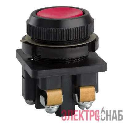 Выключатель кнопочный КЕ 011 У3 исп.4 КЭАЗ красн. 295472