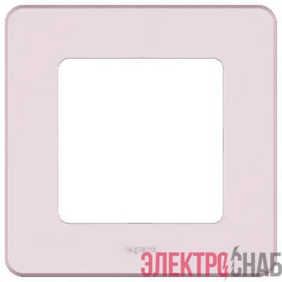 Рамка 1-м Inspiria роз. IEK 673934