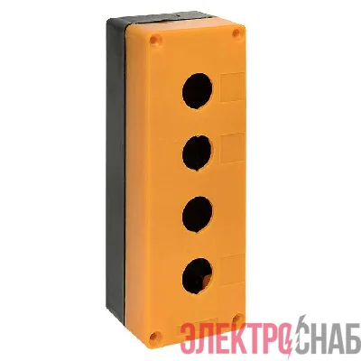 Корпус КП104 4 кнопки пластик. желт. EKF cpb-104-o