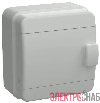 Корпус КМПн-6 TEKFOR IP65 сер. непрозр. дверь пластик. IEK TF5-KP73-N-06-65-K03-K03
