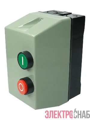 Пускатель ПМЛ-1220 УХЛ4 Б 10А кат. 220В 1НО IP54 с реле 7-10А в корпусе с кнопками ПУСК + СТОП Электротехник ET508535
