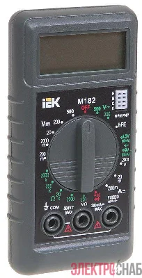Мультиметр цифровой Compact M182 IEK TMD-1S-182