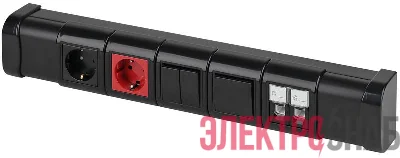 Кабель-канал 74х55 L2000 Арктика черн. Ruvinil РКК-74х55-Ч