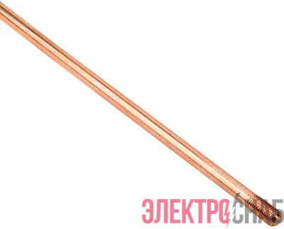 Стержень заземления 14х1500мм омедн. сталь IEK ZST10-12-014-001