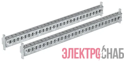 Профиль горизонтальный встроен. отсека 800 (уп.2шт) FORMAT IEK FO-00-PRHV-080