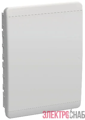 Корпус ЩРВ-П-54 TEKFOR IP41 бел. дверь пластик. IEK TF5-KP13-V-54-41-K01-K01