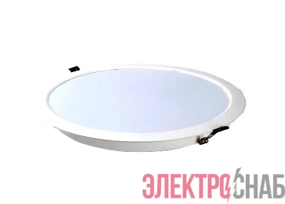 Светильник светодиодный встраиваемый PLED DL6 24Вт 6500К WH Downlight IP40 Jazzway 5036390