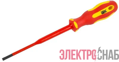 Отвертка диэлектрическая SL3.5х100 Т2 ARMA2L 5 IEK A2L5-SC30-T2-SL-35-100
