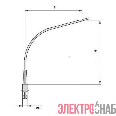 Кронштейн К1К-1.0-1.0-0.1-0.048 гор. цинк. Пересвет В00002728
