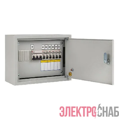 Щит осветительный ОЩВ с авт. выкл. 3п 1х63A 1п 6х16A EKF oshv-63-6