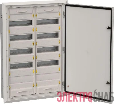 Корпус ЩРв-120 (2х60) TITAN 5 880х625х130 IP31 сер. метал. IEK TI5-50-V-2X060-31-7035