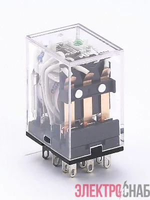 Реле промежуточное ПР-102 3 конт. с инд. LED 5А 24В DC SchE 23223DEK