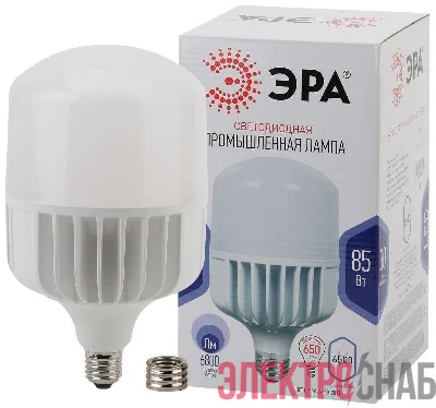Лампа светодиодная POWER T140-85W-6500-E27/E40 ЭРА Б0032088