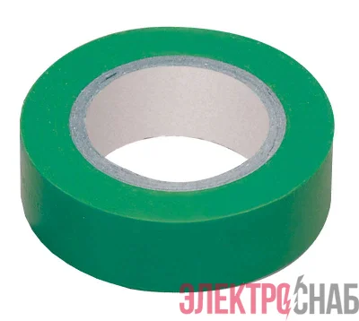 Изолента ПВХ 15мм (рул.20м) 71 680 OIT-B15-20/G зел. ОНЛАЙТ 71680
