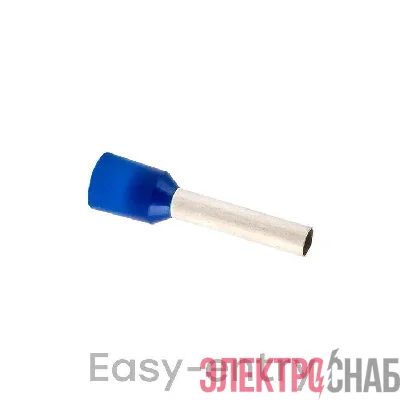 Наконечник штыревой втулочный изол. НШвИ 2.5-12 (уп.50шт) EKF nhvi-2.5-12